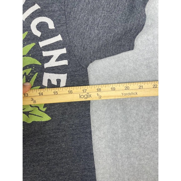 Return to Sender Natural Medicine Weed T Shirt Men's Size S Gray NWOT - Picture 4 of 5